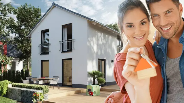 Collage-Haustypen Schlüsselfertiges Haus kaufen mit Grundstück in Baden-Württemberg